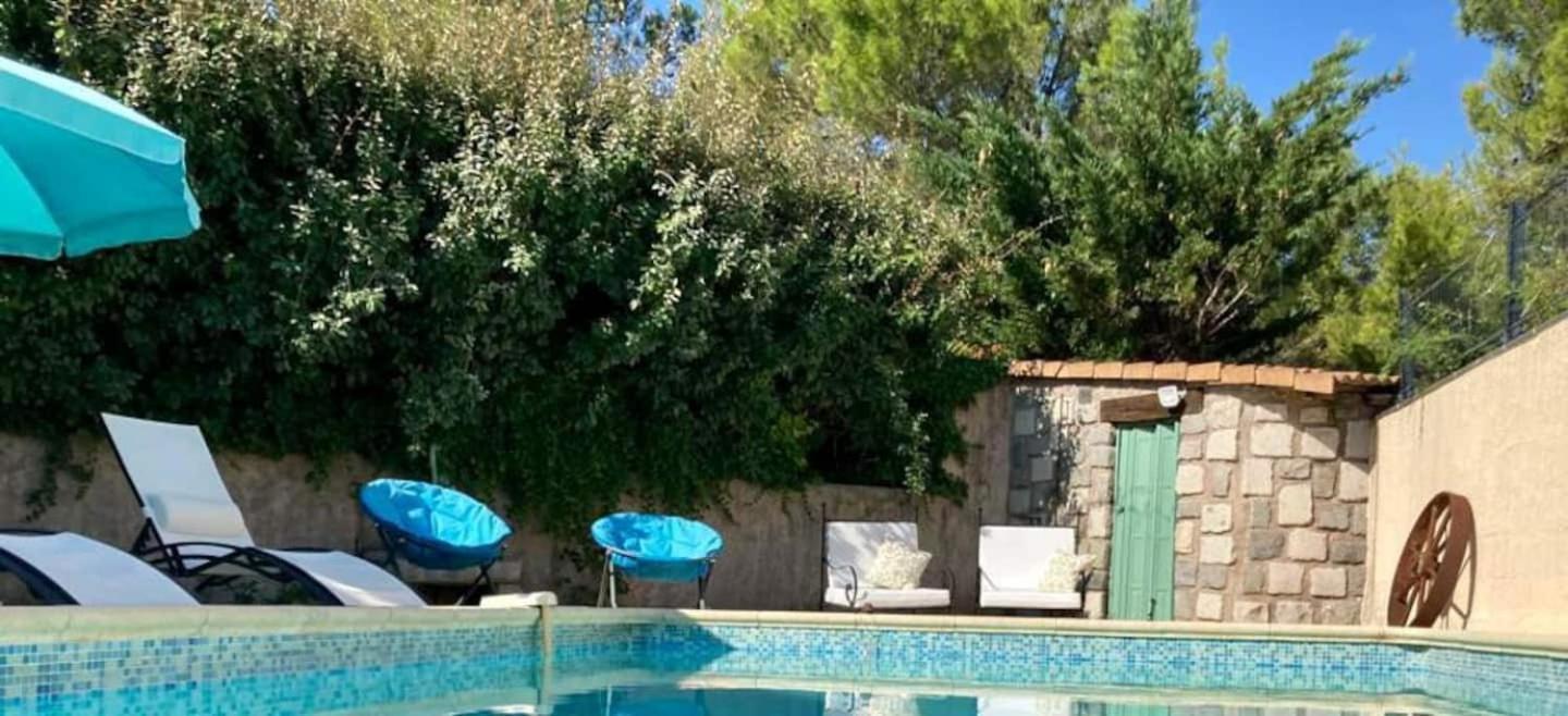 Le Clos Roby Maison Avec Piscine Proche Du Centre Historique Pezenas Luaran gambar